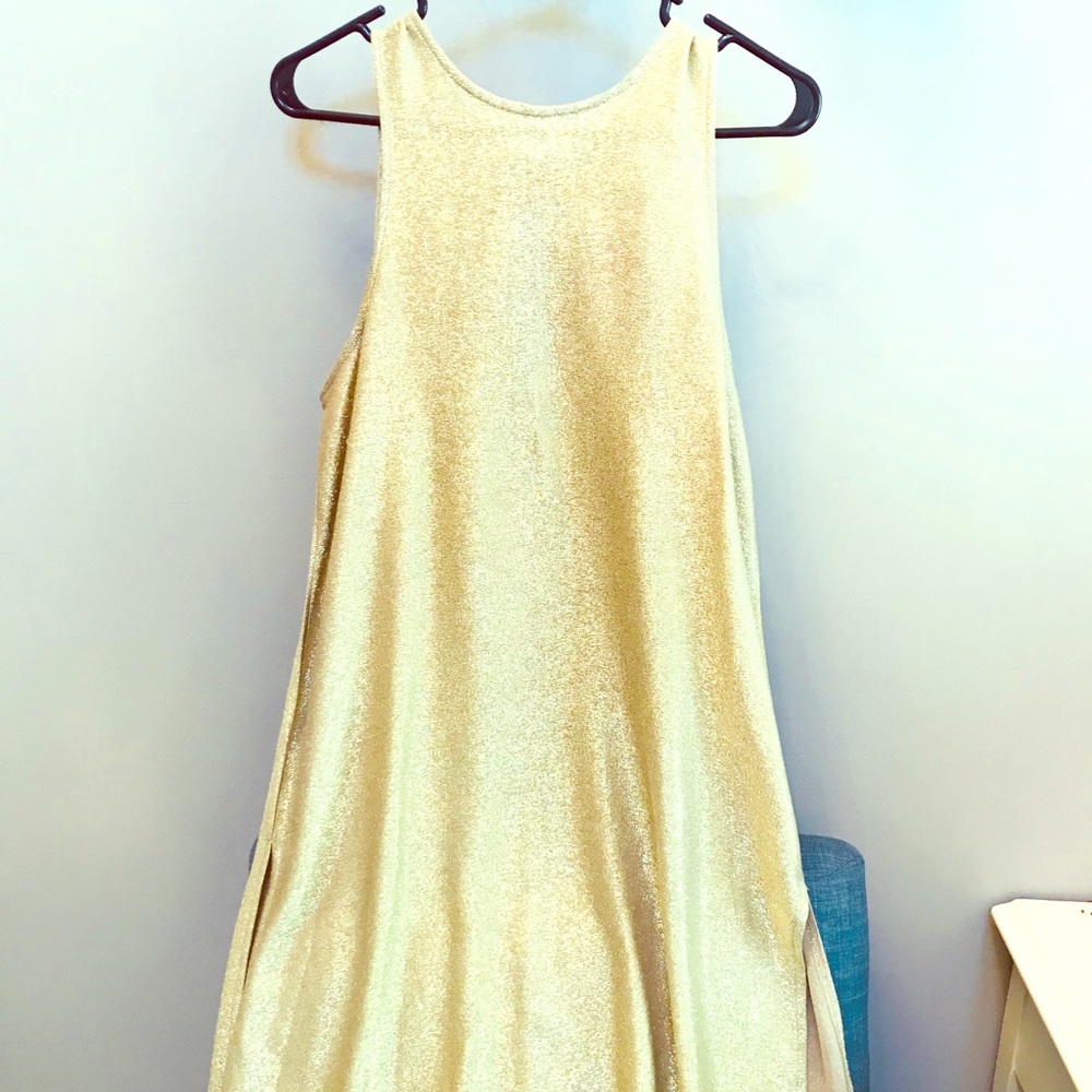 Sexy Gold Dress